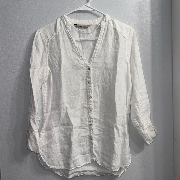 Linen shirt Zara Basic - Picture 1 of 5